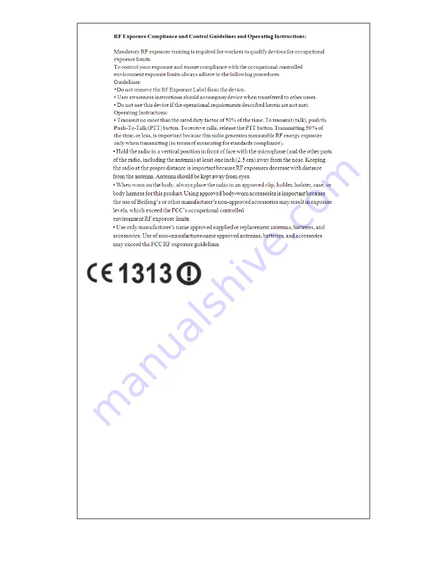 BFDX BF-TD506 User Manual Download Page 2