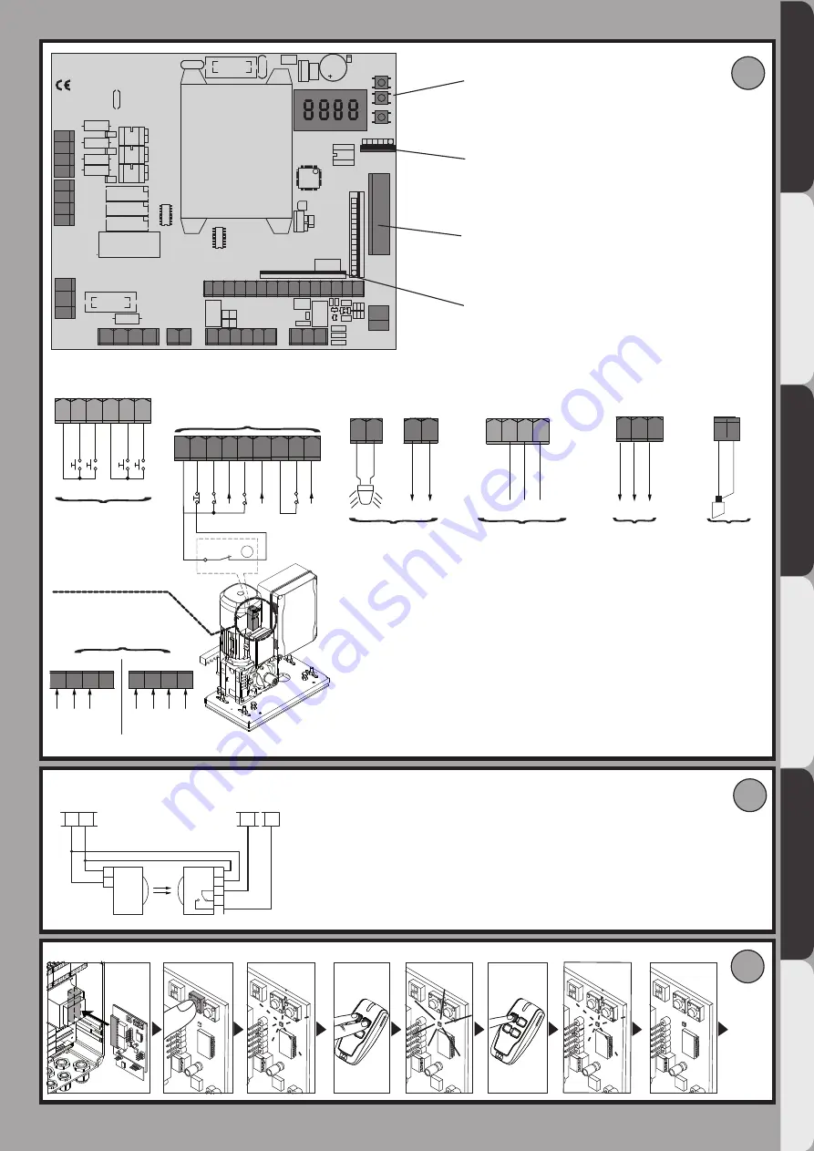 BFT SP 3500 Nstallation And User'S Manual Download Page 5