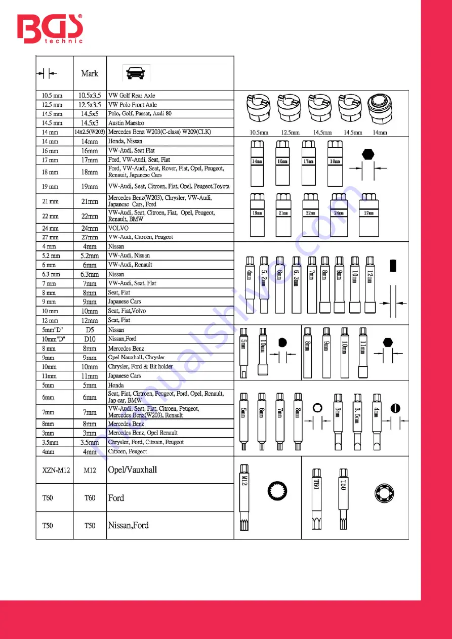 BGS technic 2086 Instruction Manual Download Page 2