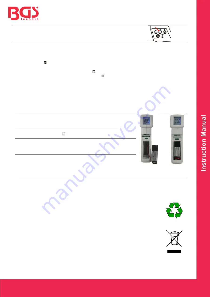 BGS technic 2197 Instruction Manual Download Page 18