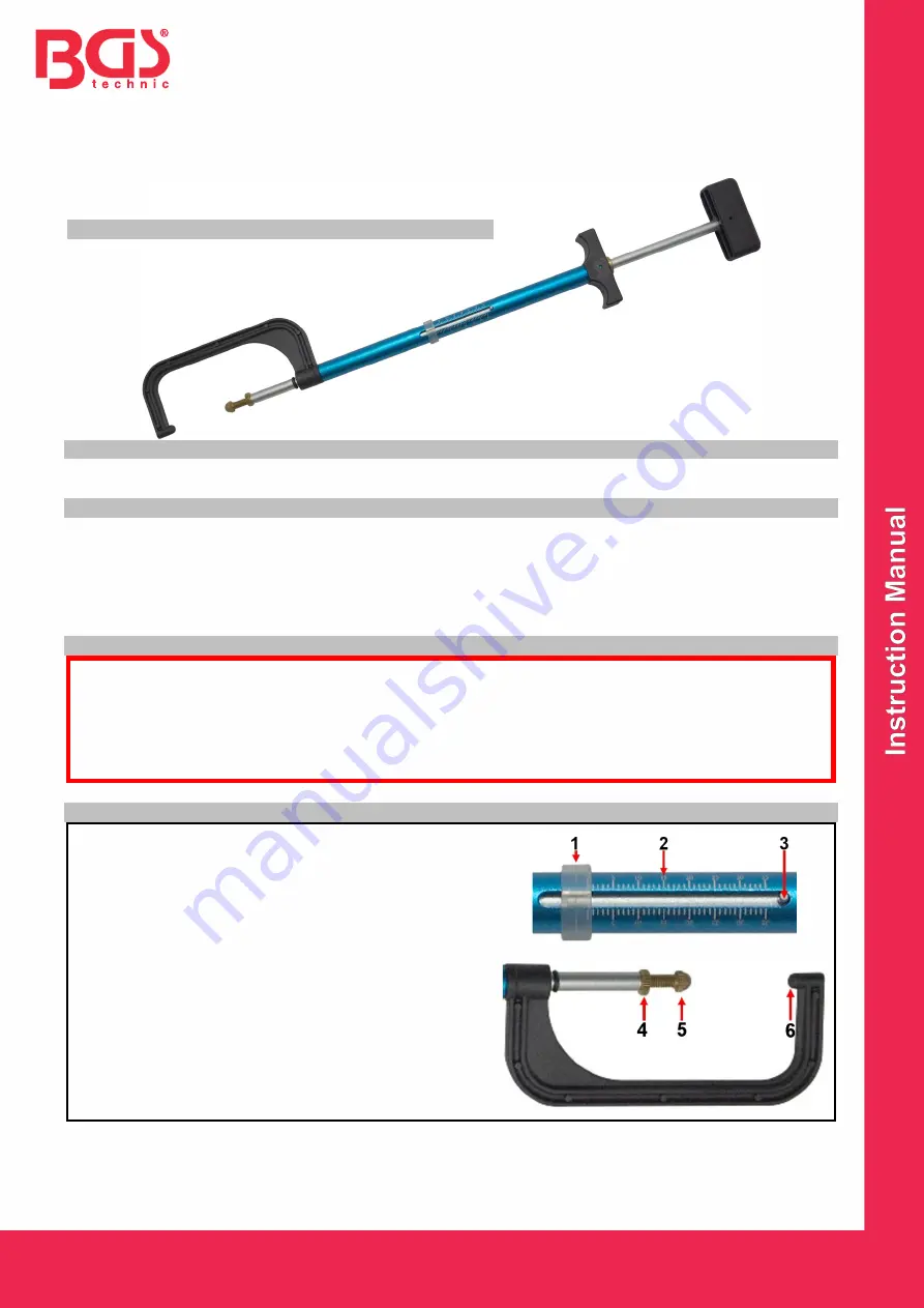 BGS technic 70027 Instruction Manual Download Page 2