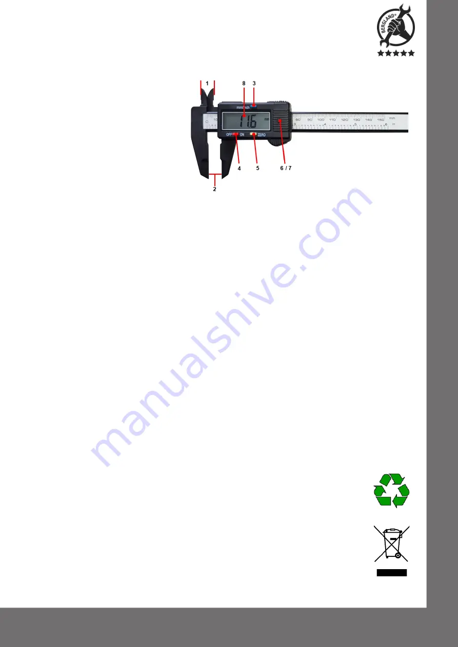 BGS technic 91931 Instruction Manual Download Page 8