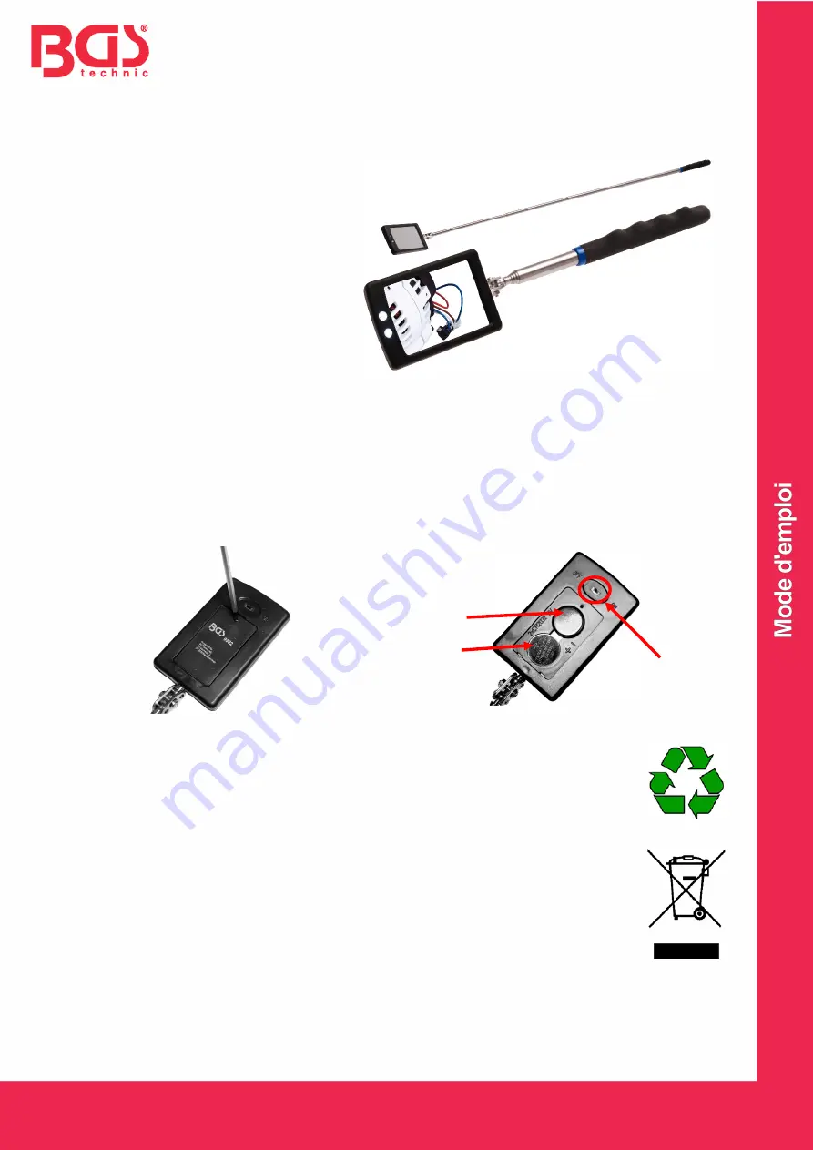 BGS technic 9302 Instruction Manual Download Page 3