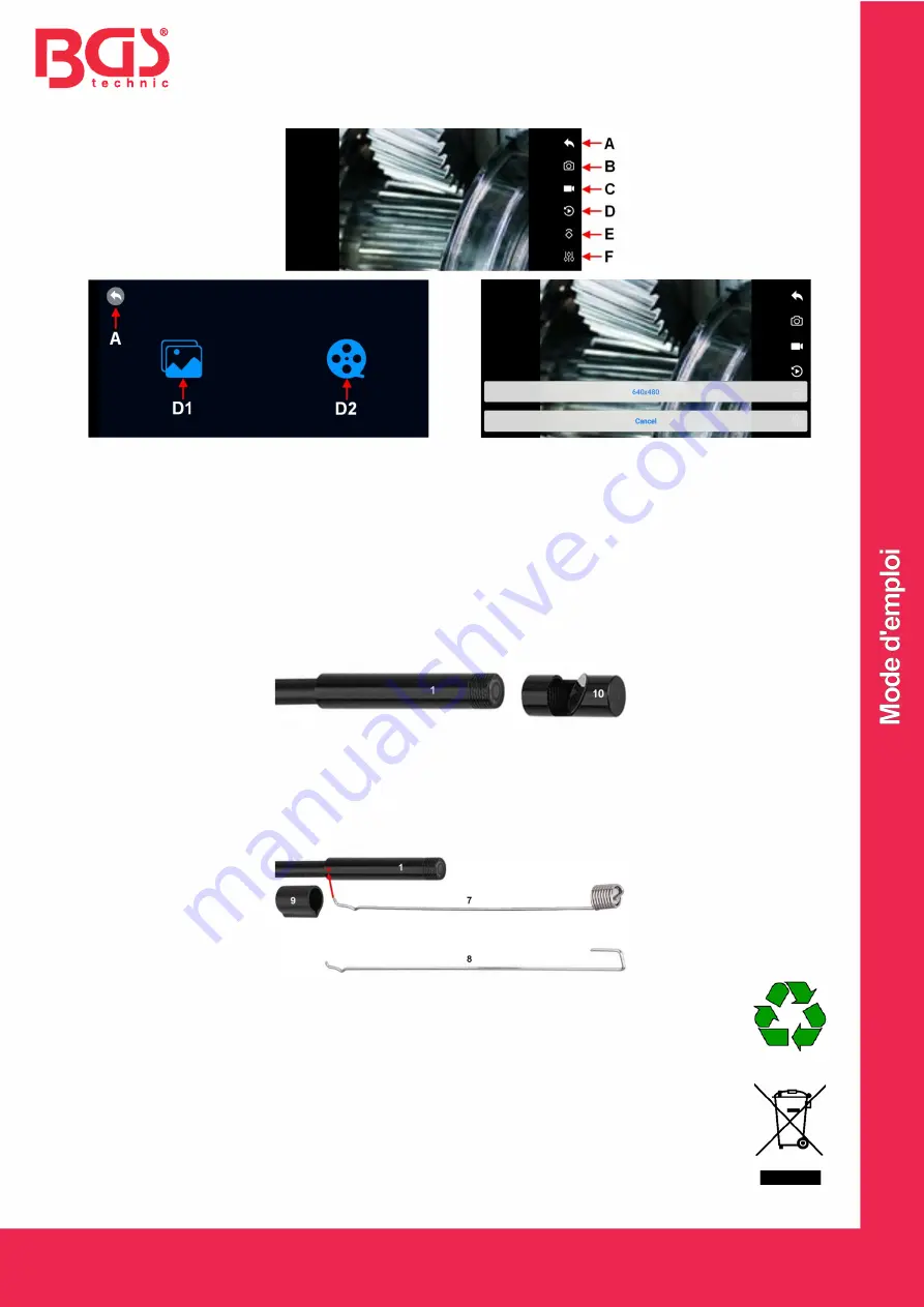 BGS technic 9853 Manual Download Page 9