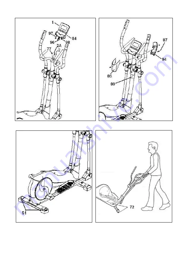 BH FITNESS G2336U Instructions For Assembly And Use Download Page 6