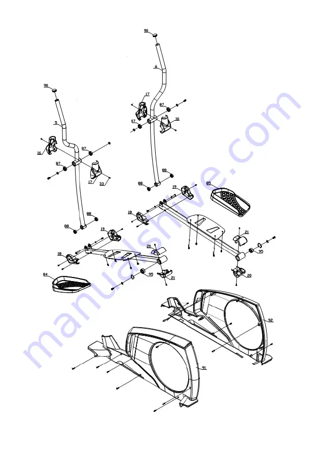 BH FITNESS G2383N Instructions For Assembly And Use Download Page 41