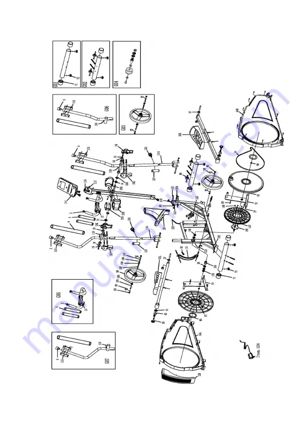 BH FITNESS G2388iE Instructions For Assembly And Use Download Page 50