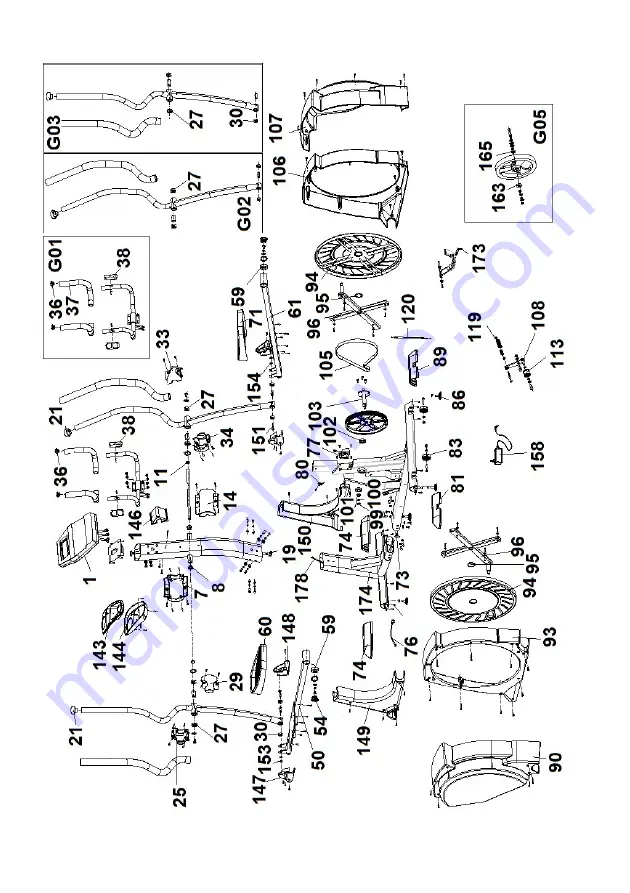 BH FITNESS G2487i Instructions For Assembly And Use Download Page 42