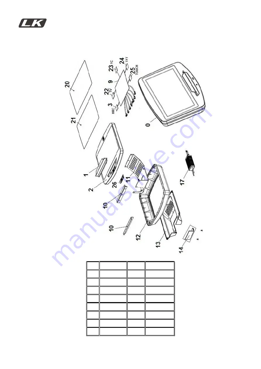 BH FITNESS LK G815RBM Instructions For Assembly And Use Download Page 39