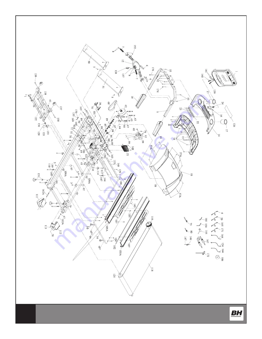 BH FITNESS LK790 Owner'S Manual Download Page 36