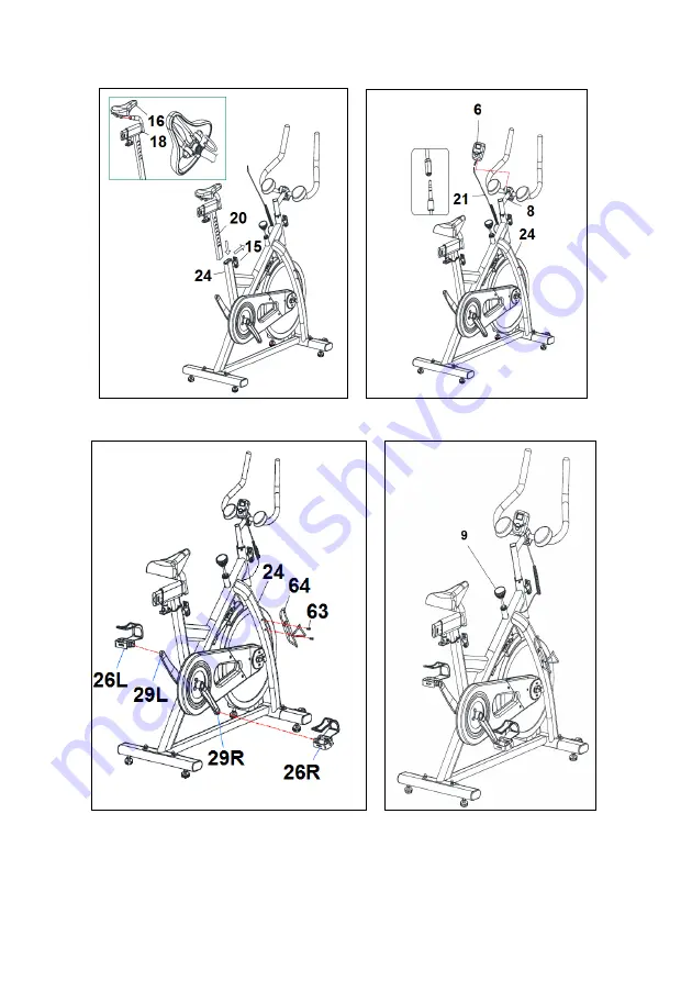 BH FITNESS Mkt Jet H9158RF Instructions For Assembly And Use Download Page 3