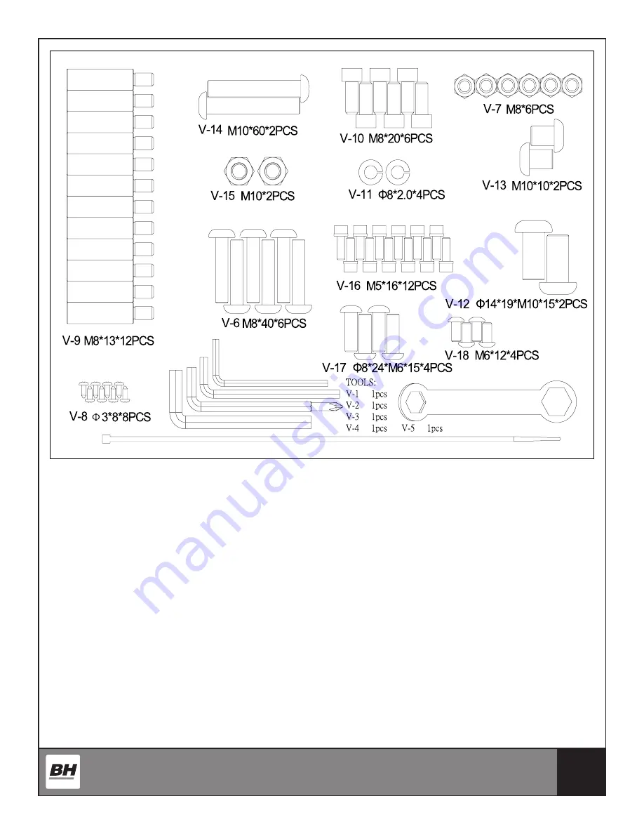 BH FITNESS S5Xi Owner'S Manual Download Page 15