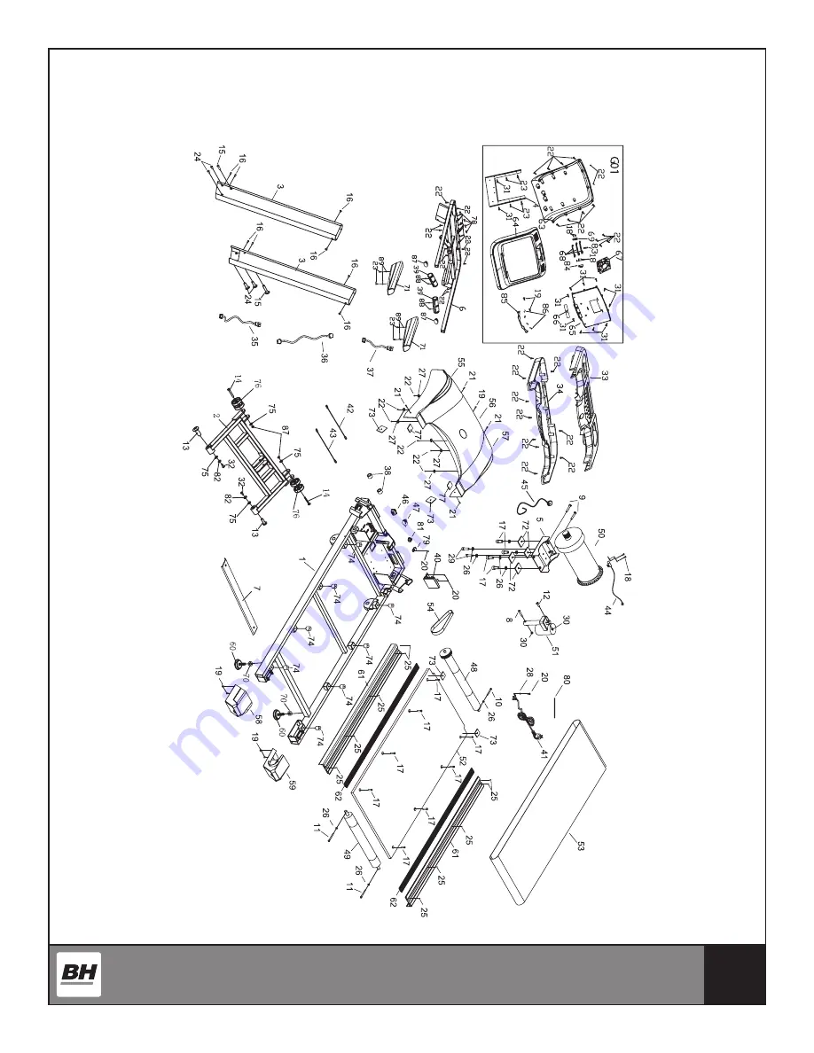 BH FITNESS TS500i Owner'S Manual Download Page 23