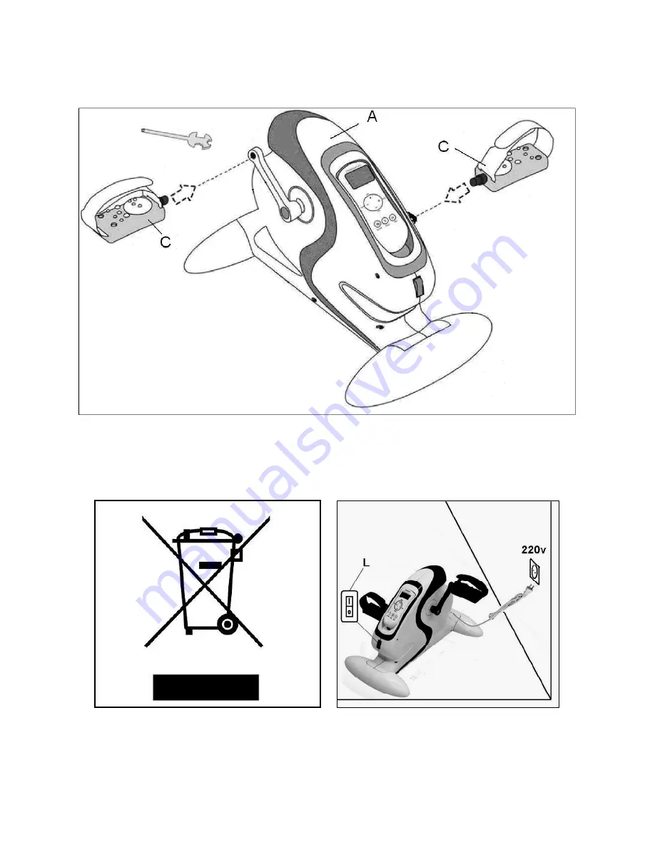 BH FITNESS YF 612 Instructions For Assembly And Use Download Page 4