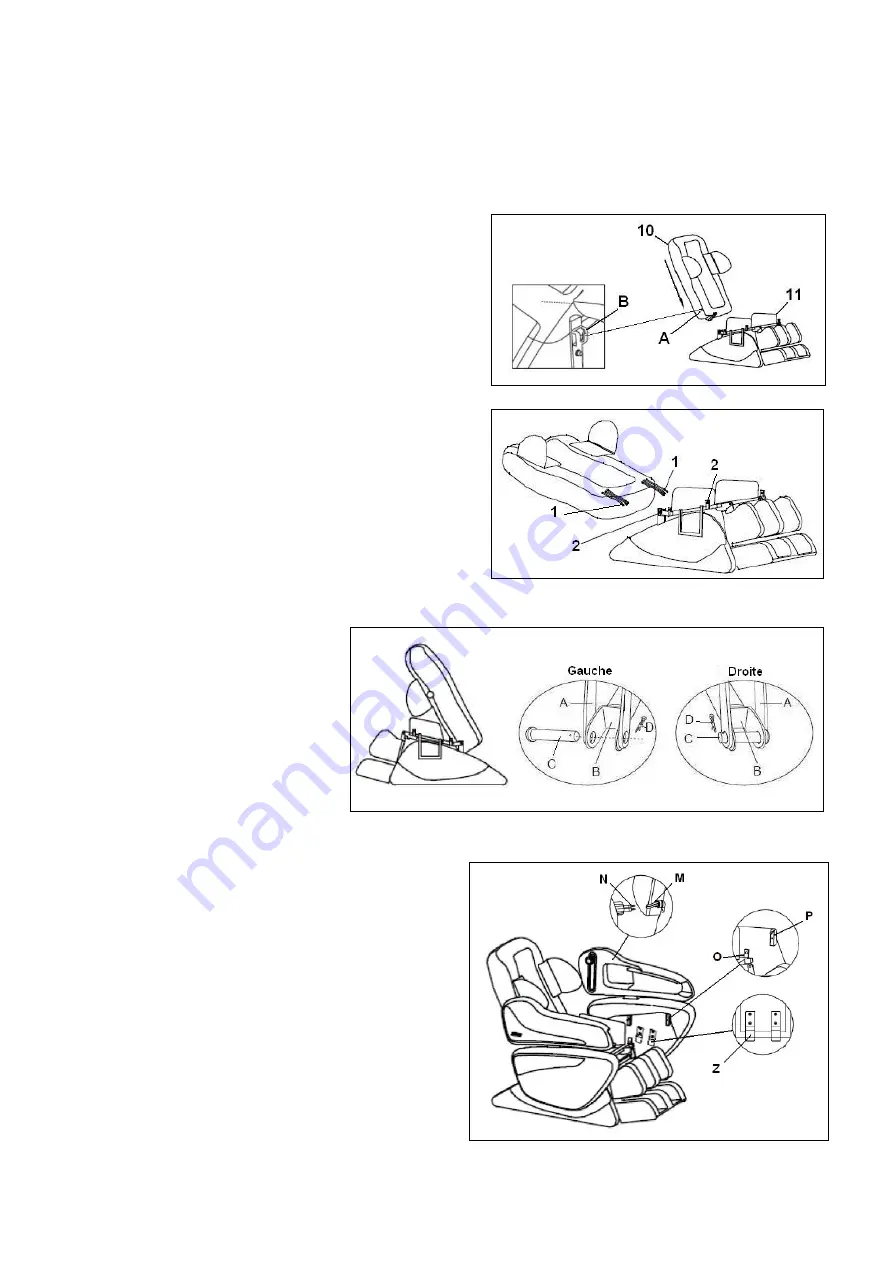 BH SHIATSU LUXURY CLASS M-900 Instructions For Assembly And Use Download Page 38