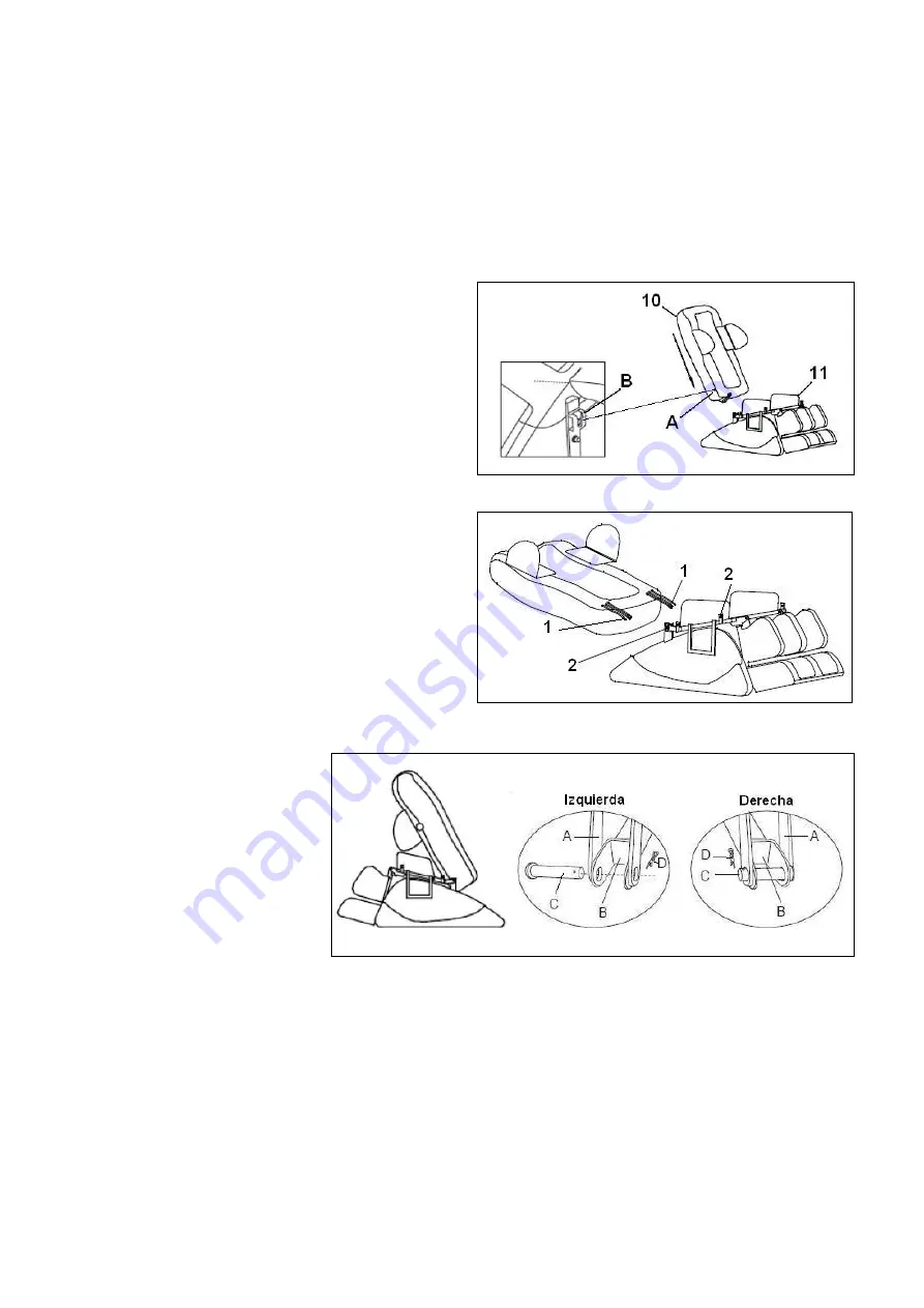 BH SHIATSU LUXURY CLASS M-900 Instructions For Assembly And Use Download Page 54