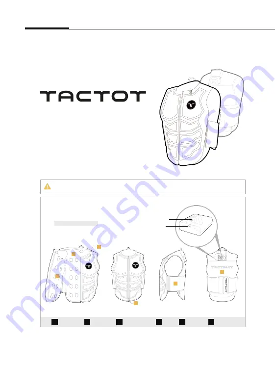 Bhaptics TactSuit Series Скачать руководство пользователя страница 6