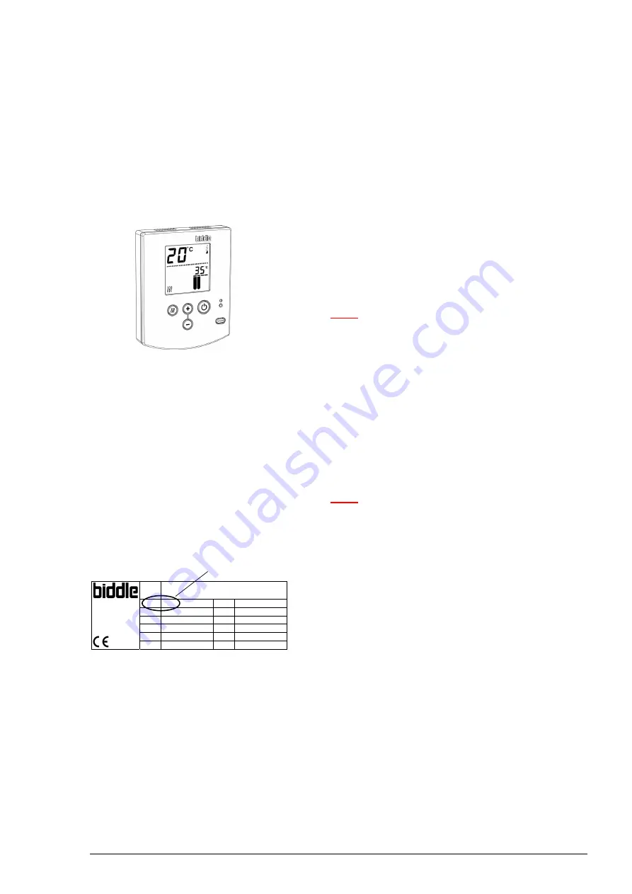 Biddle CA M-150-W-F User'S And Installer'S Manual Download Page 19