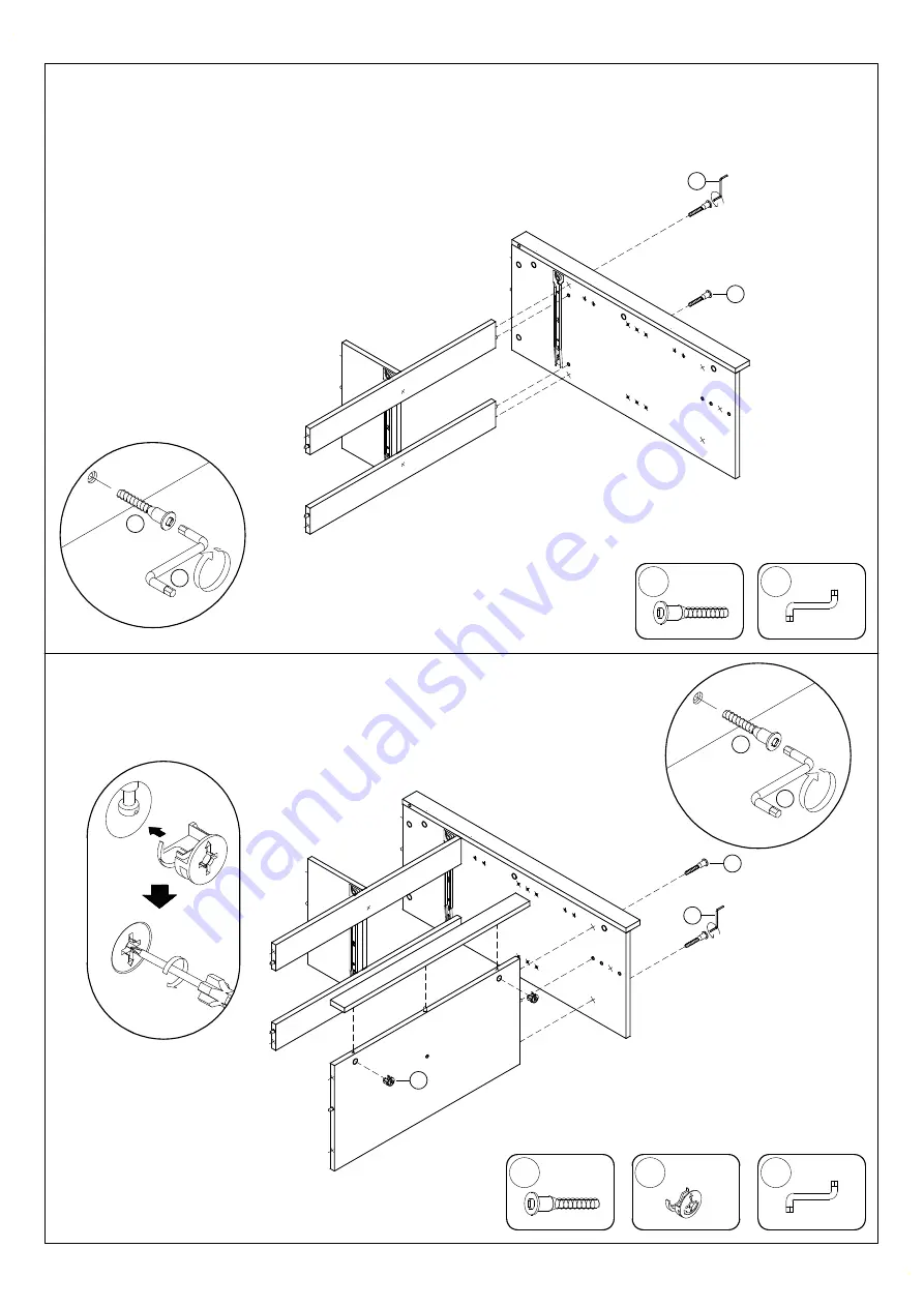 BIG FURNITURE WAREHOUSE Dorset KY011 Assembly Instruction Manual Download Page 8