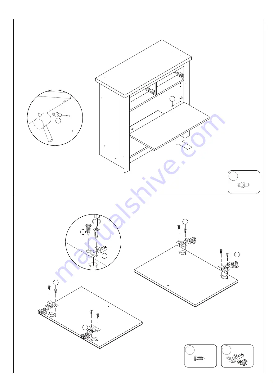 BIG FURNITURE WAREHOUSE Dorset KY011 Assembly Instruction Manual Download Page 11