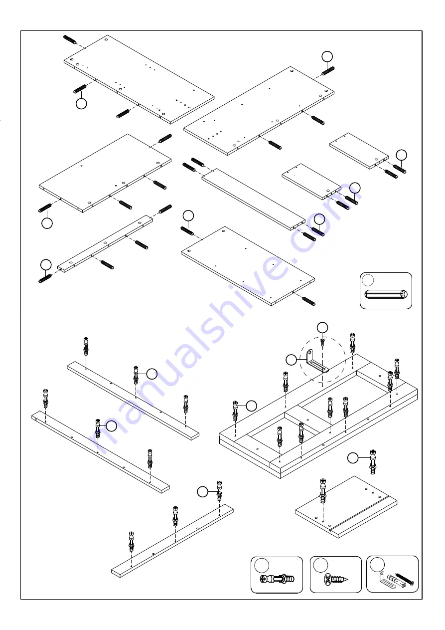 BIG FURNITURE WAREHOUSE Dorset KY028 Assembly Instruction Manual Download Page 5