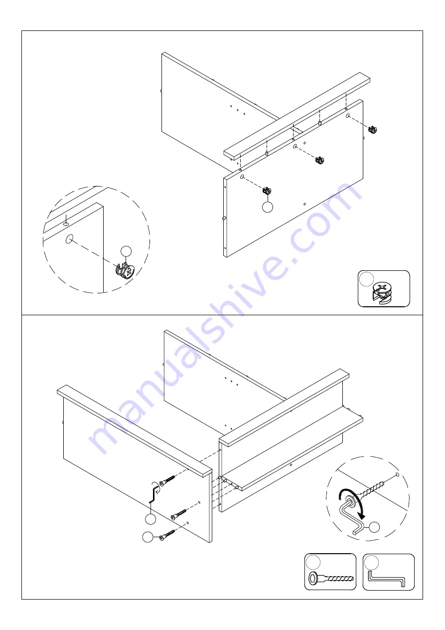 BIG FURNITURE WAREHOUSE Dorset KY028 Assembly Instruction Manual Download Page 8