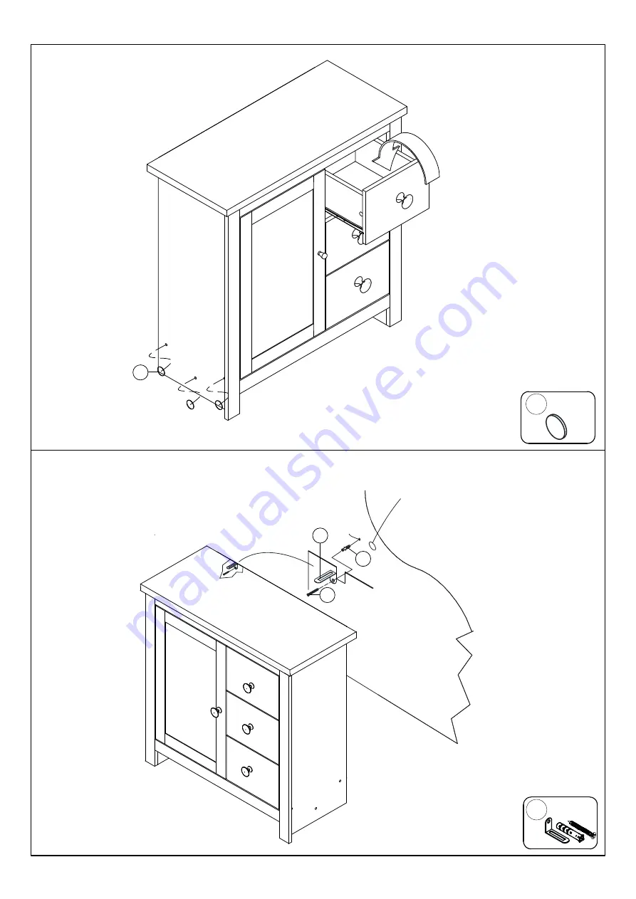 BIG FURNITURE WAREHOUSE Dorset KY028 Assembly Instruction Manual Download Page 14