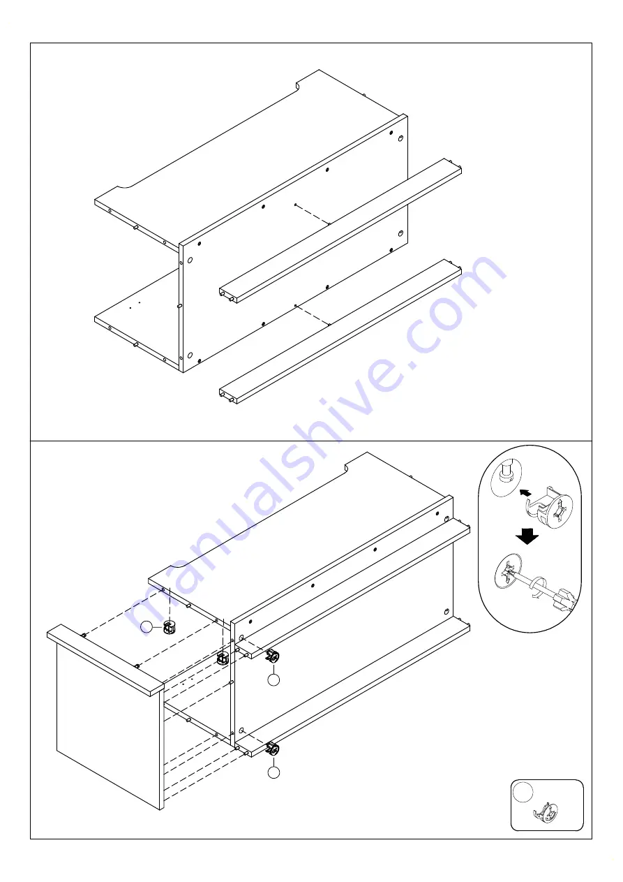 BIG FURNITURE WAREHOUSE KY047 Assembly Instruction Manual Download Page 8