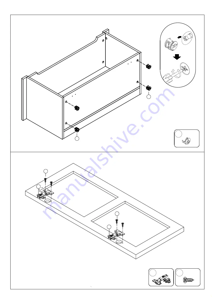 BIG FURNITURE WAREHOUSE KY047 Assembly Instruction Manual Download Page 10