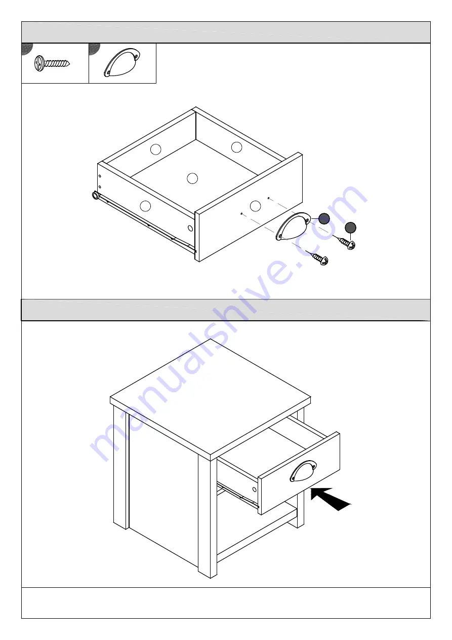 BIG FURNITURE WAREHOUSE LANCASTER LAMP TABLE Assembly Instructions Manual Download Page 11