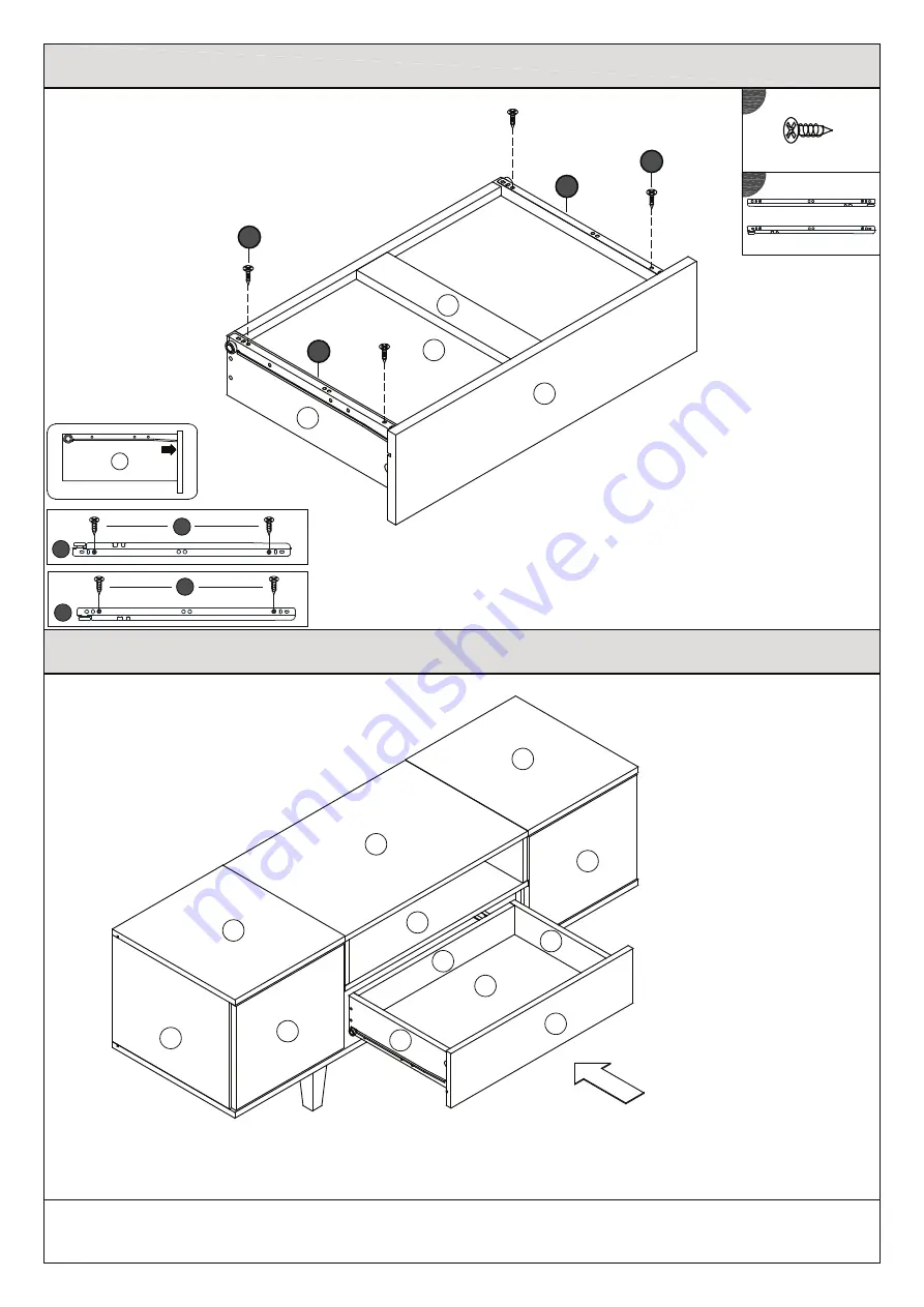 BIG FURNITURE WAREHOUSE MODENA TV UNIT Скачать руководство пользователя страница 13