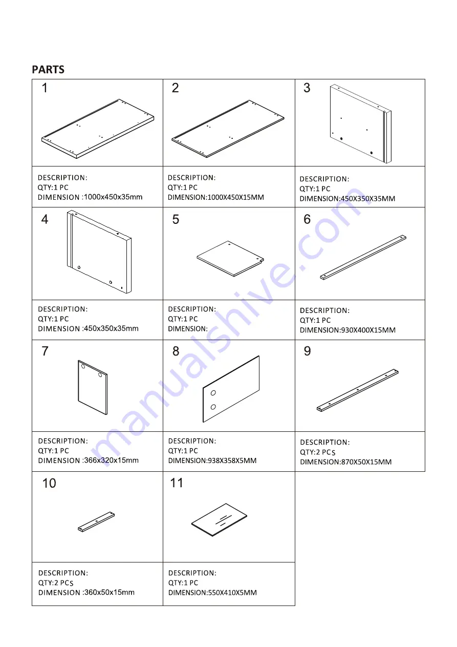 BIG FURNITURE WAREHOUSE POLAR G-POLTVUGRY Скачать руководство пользователя страница 4