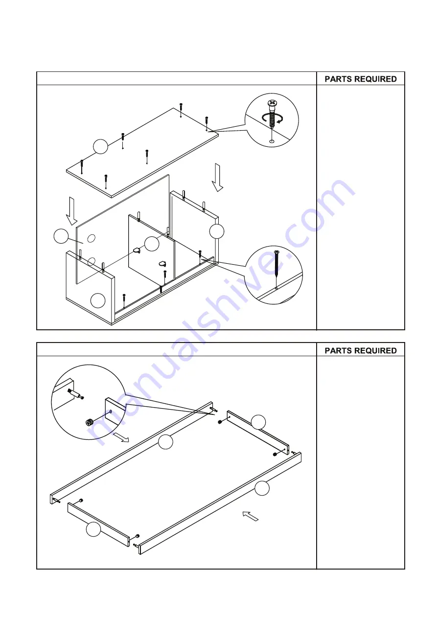 BIG FURNITURE WAREHOUSE POLAR G-POLTVUGRY Assembly Instructions Manual Download Page 9