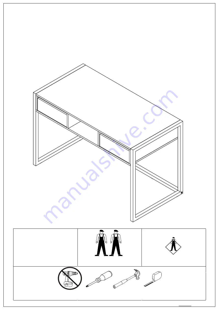 BIG FURNITURE WAREHOUSE Toronto DESTOROAK Скачать руководство пользователя страница 1