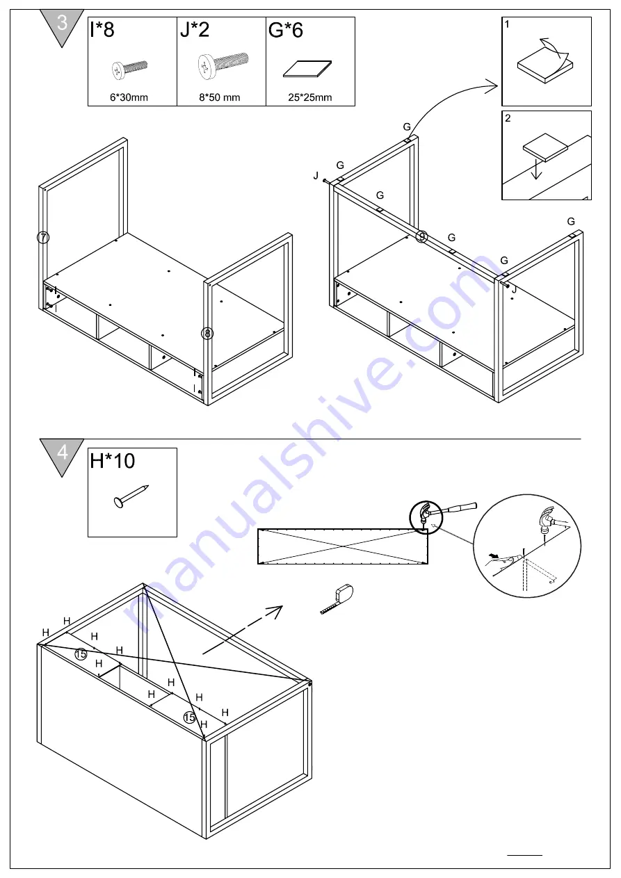 BIG FURNITURE WAREHOUSE Toronto DESTOROAK Скачать руководство пользователя страница 5