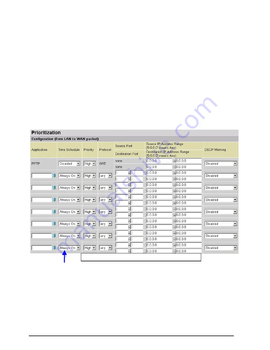 Billion BiPAC 6404VGP User Manual Download Page 79