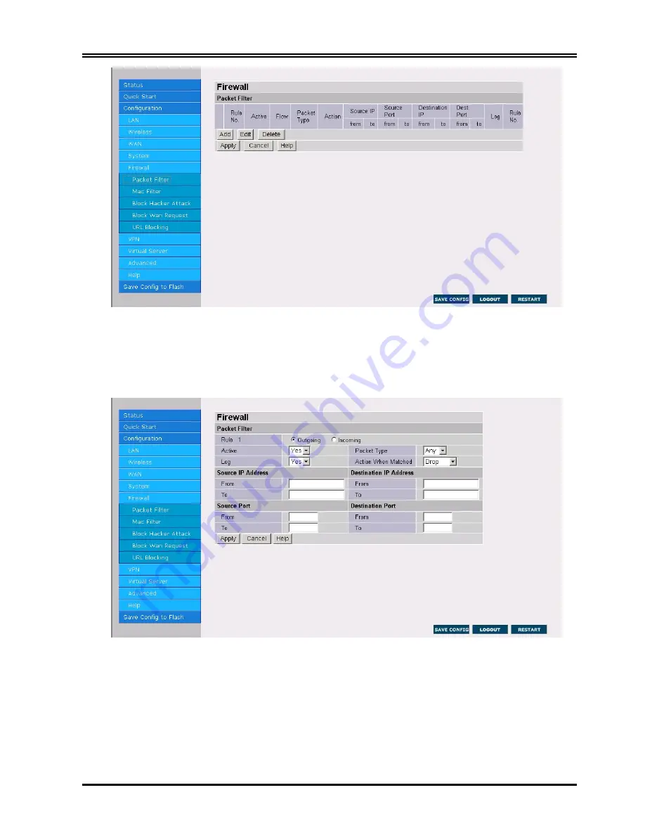 Billion BIPAC 6500W User Manual Download Page 33