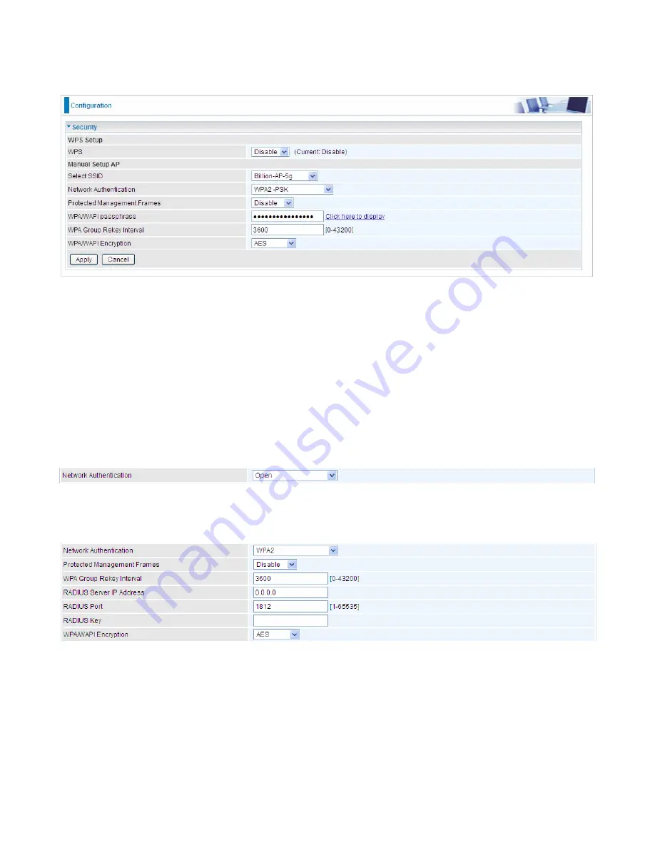 Billion BiPAC 6900AX(L)-2400 User Manual Download Page 104