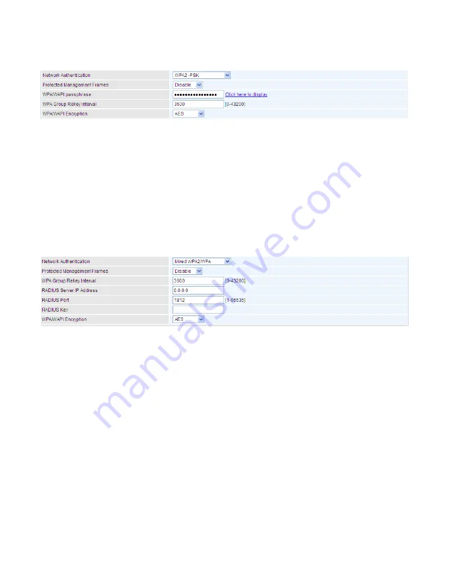 Billion BiPAC 6900AX(L)-2400 User Manual Download Page 105