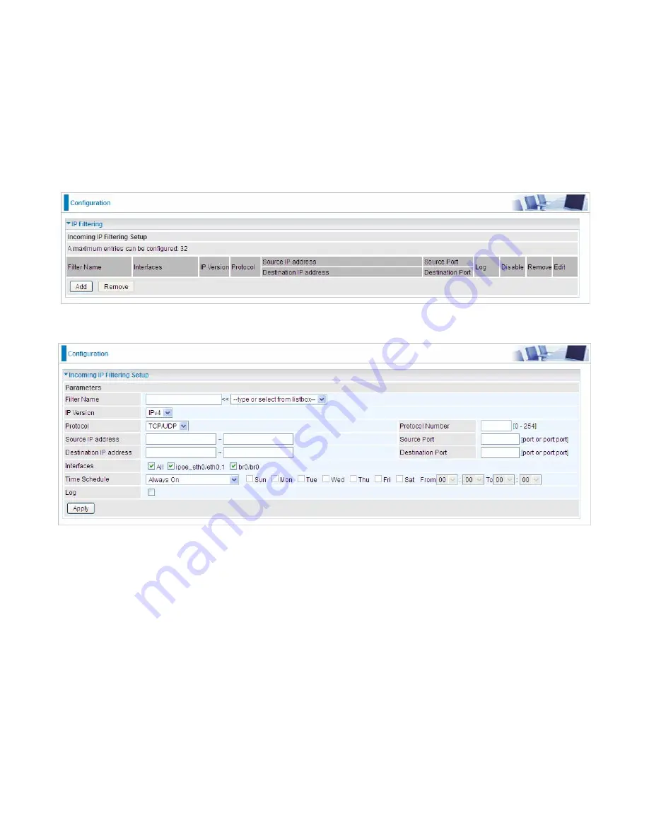 Billion BiPAC 6900AX(L)-2400 User Manual Download Page 161