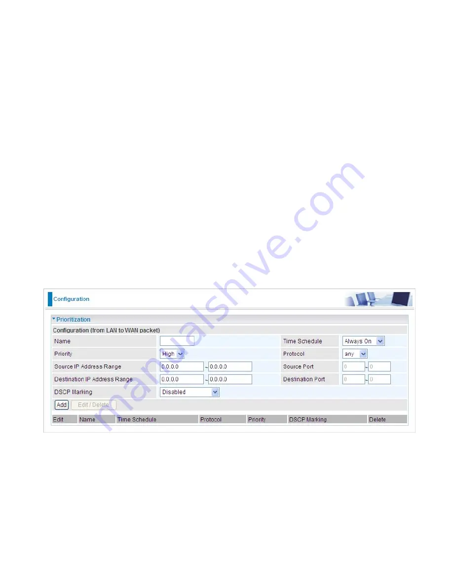 Billion BiPAC 7402GL R4 User Manual Download Page 82