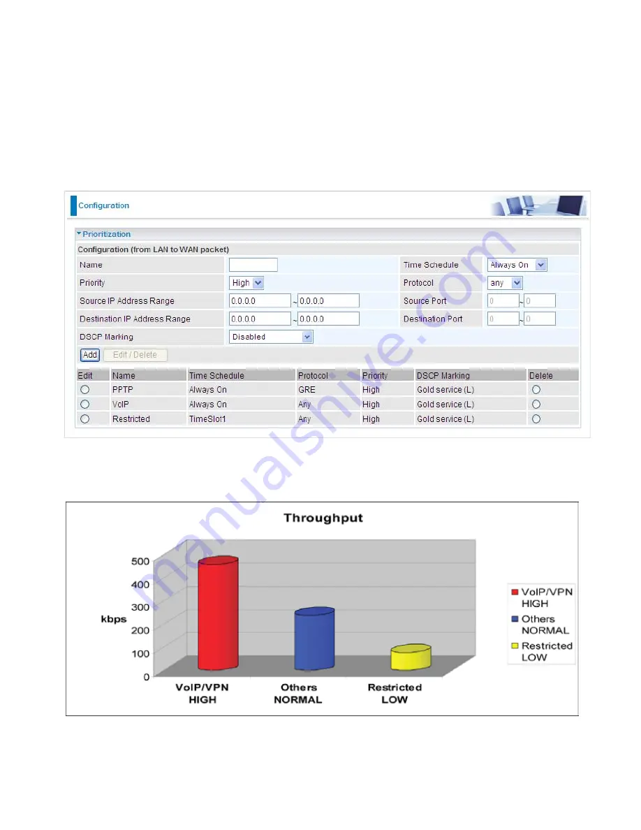 Billion BiPAC 7402GL R4 User Manual Download Page 87