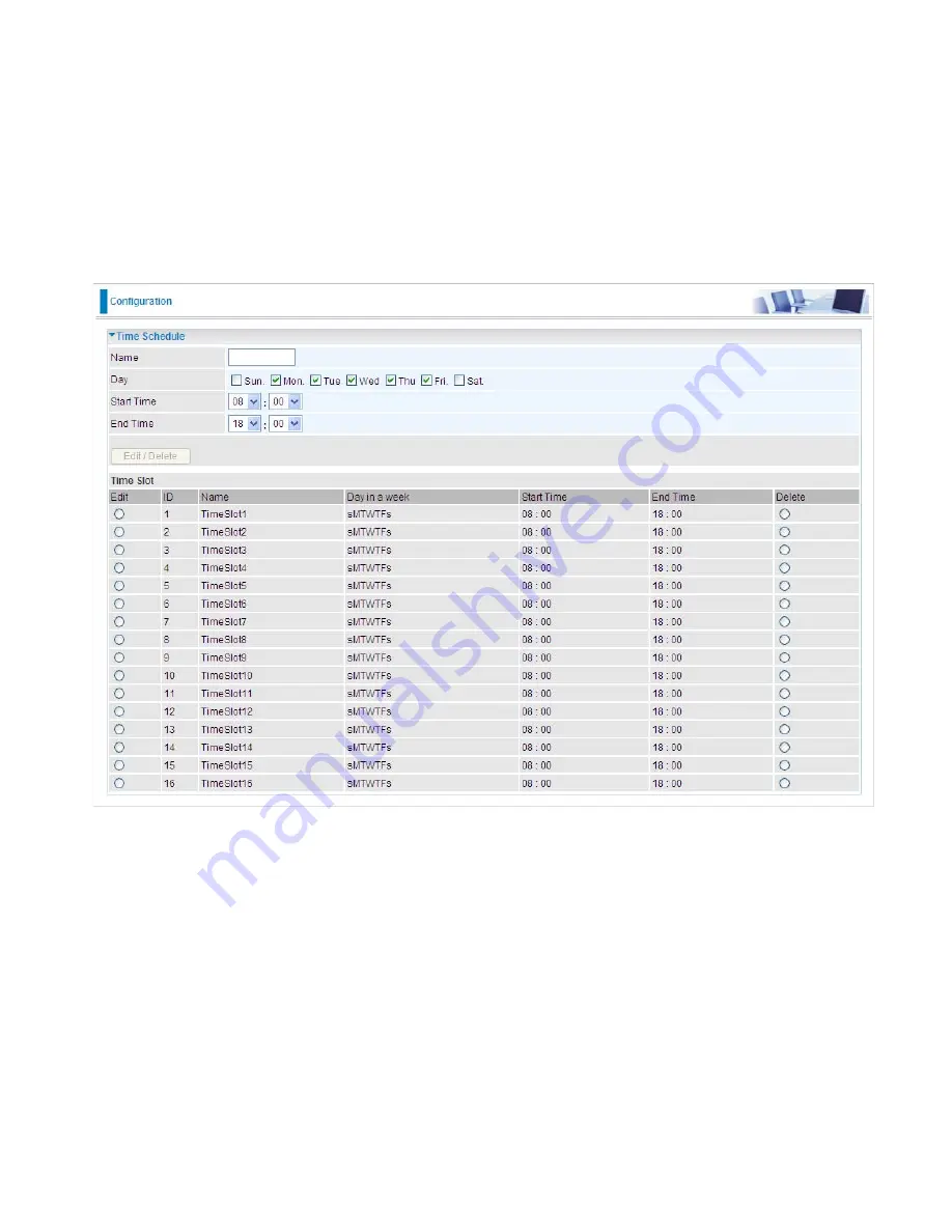 Billion BiPAC 7402GL R4 User Manual Download Page 99