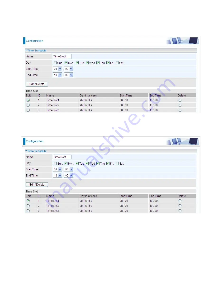 Billion BiPAC 7402GL R4 User Manual Download Page 100