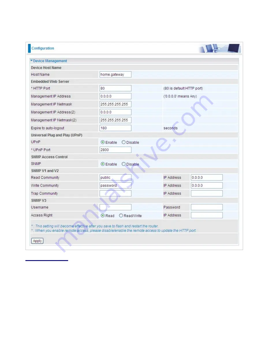 Billion BiPAC 7402GL R4 User Manual Download Page 106