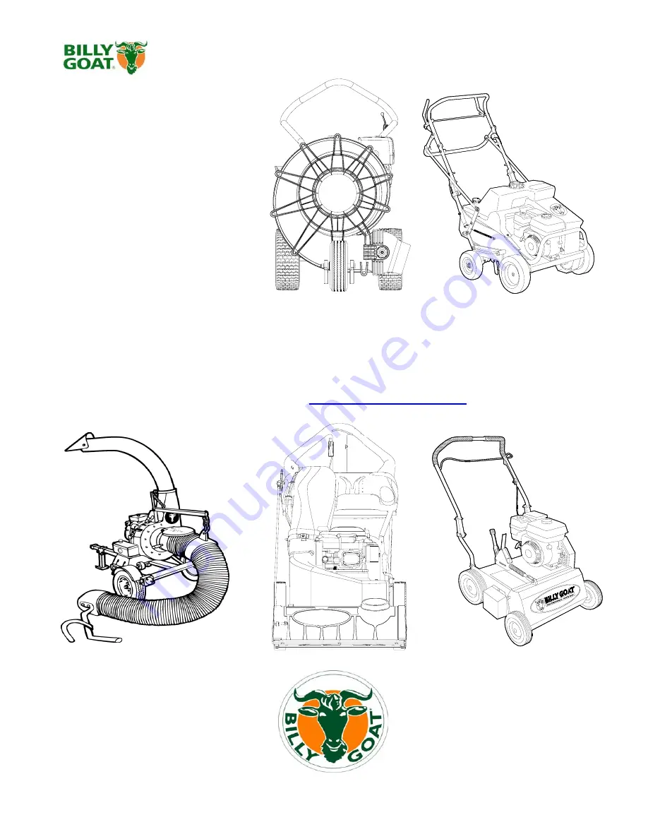 Billy Goat F800 Owner'S Manual Download Page 15