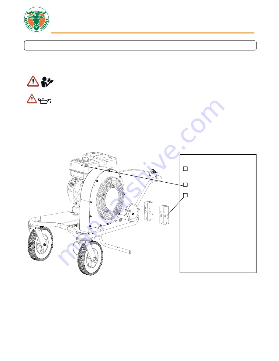 Billy Goat FZ1301H Owner'S Manual Download Page 7