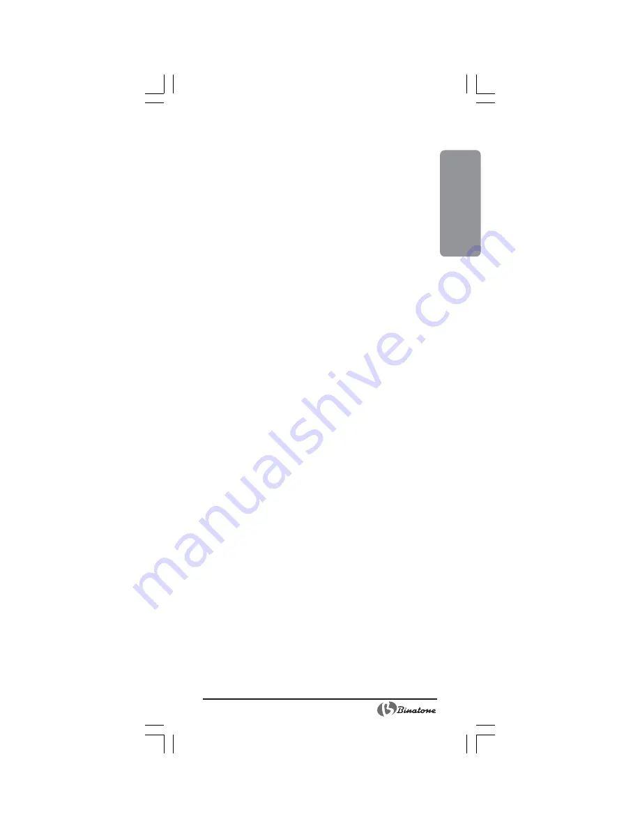 Binatone HC-403 Instruction Manual Download Page 11