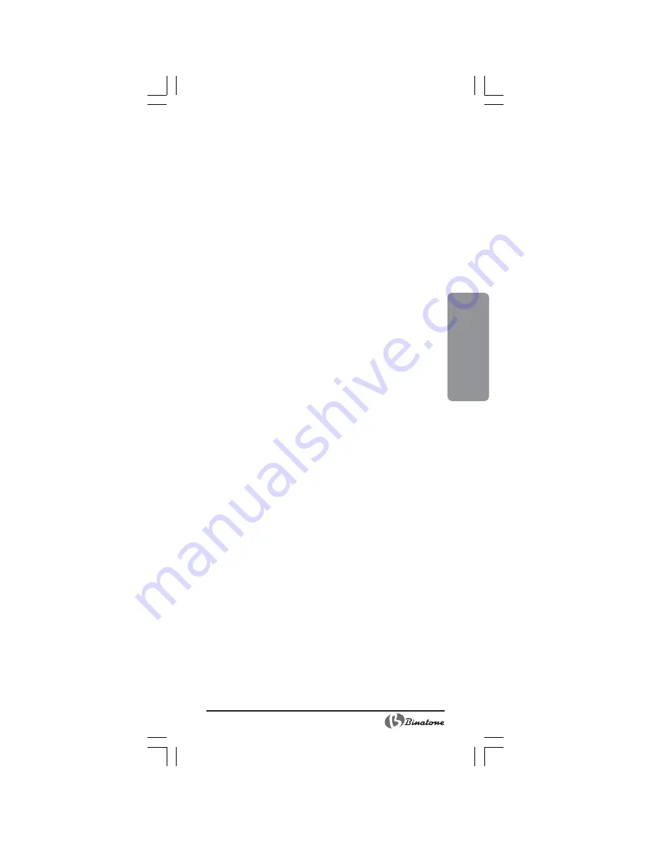 Binatone HC-403 Instruction Manual Download Page 17