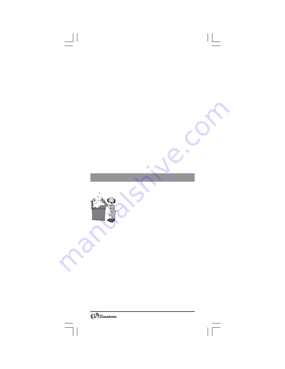 Binatone HC-403 Instruction Manual Download Page 36